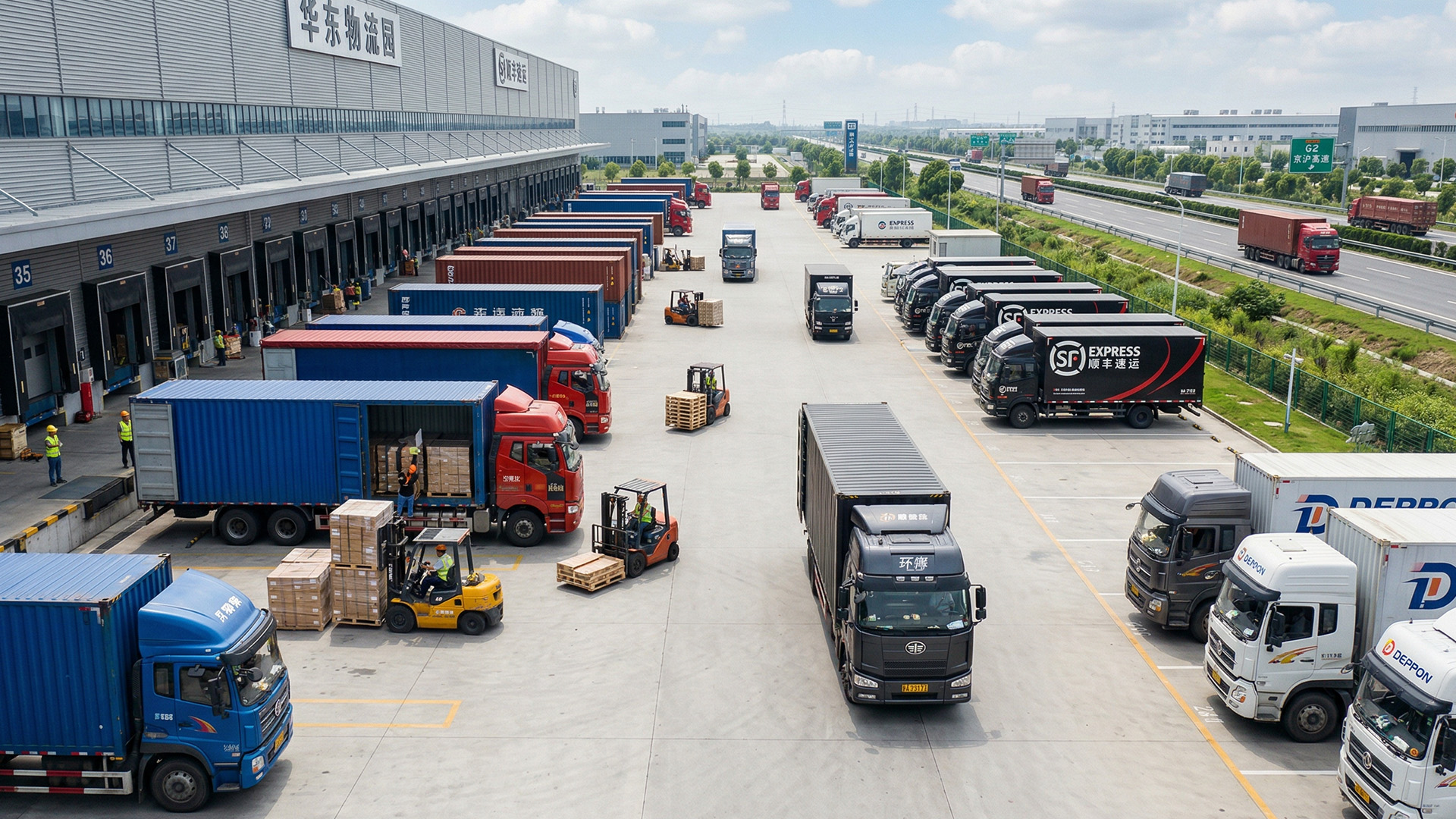 Внутренняя логистика Китая